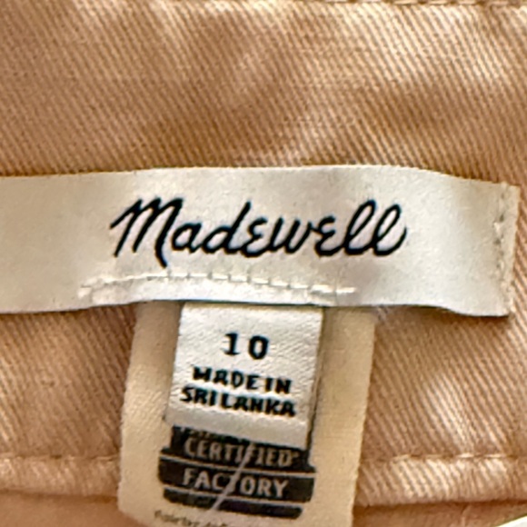 Madewell NWT Harlow Wide-Leg Pant Beige, size 8 - Picture 7 of 12